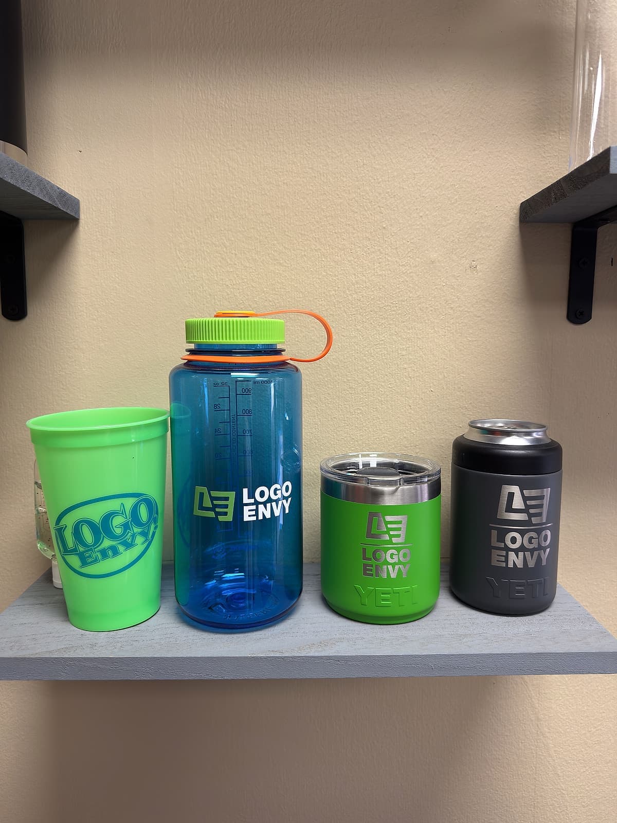 Engraved YETI tumblers, Nalgene bottles & stadium cups