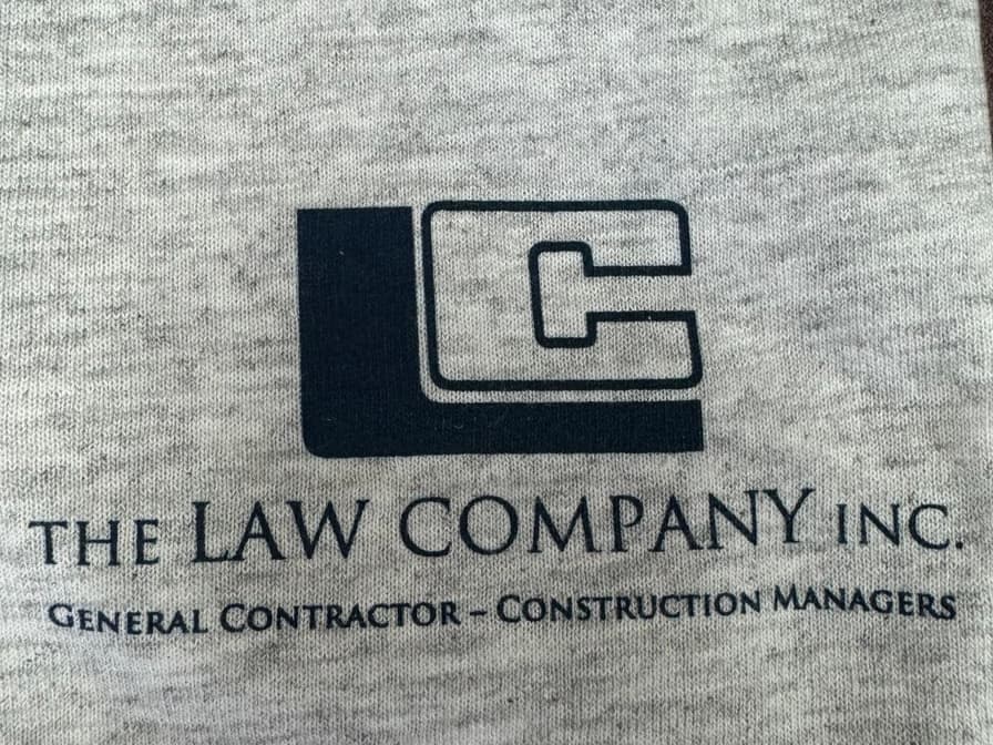 The Law Company, printed crew tees