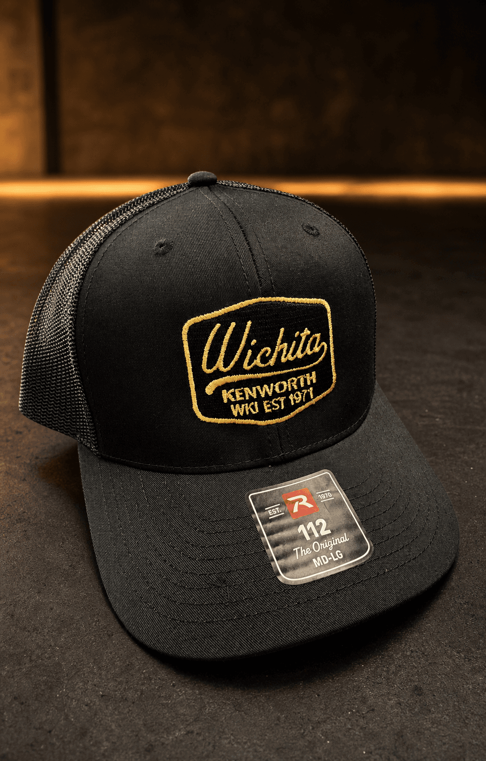 Wichita Kenworth, embroidered Richardson cap